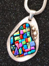 Dichroic Glass Pendant